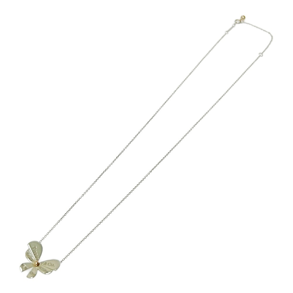 Tiffany Return to Love Bugs Butterfly Necklace Silver Gold